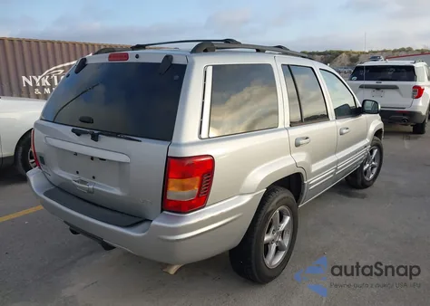 2004 Jeep Grand Cherokee Limited из США, поврежденный, VIN 1J4GW58N64C148579